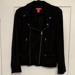 Catherine Malandrino Women's Black Moto Jacket